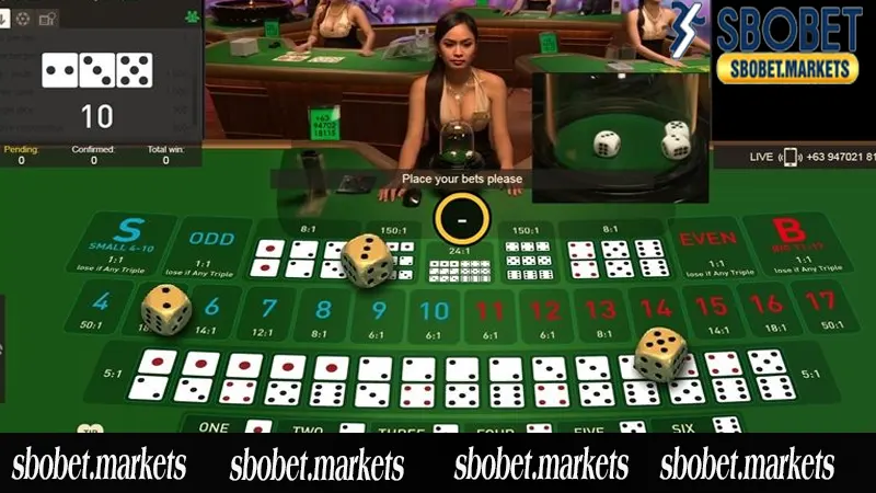 Tổng quan về Sic Bo trực tiếp Sbobet